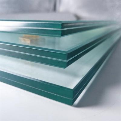 China Supermarket Good Quality Building Double Clear Laminated Partition Wall Safety Glass for sale