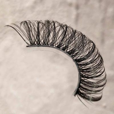 China Natural iShero Long Volume Russian Strip Natural Long Lashes Wink Winged Dual Density Curl Strip Eyelashes Wholesale Eyelash Extensions D for sale