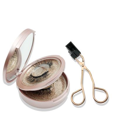 China iShero Natural Long Glue Click Free Double Magnetic Eyelashes With Magnetic Partner Tools Non Glue NO Eyeliner SS for sale