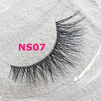 China iShero Cruelty Free 3D Long Strip Eyelashes Natural Free False Antural Mink Transparent Invisible Lashes for sale