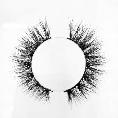 China iShero Best Long Natural Mink Fur Lashes Handmade Natural Look for sale