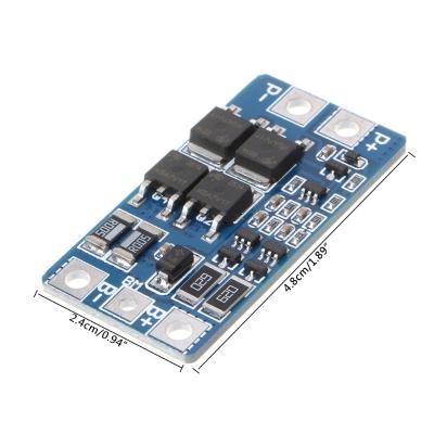 China 12V Electronic Products Two 6.4V Lithium Iron Strings Phosphate Two Series 7.4V Lithium Battery Protection Board 8.4V Strip Equalizes 10A Overcharged for sale