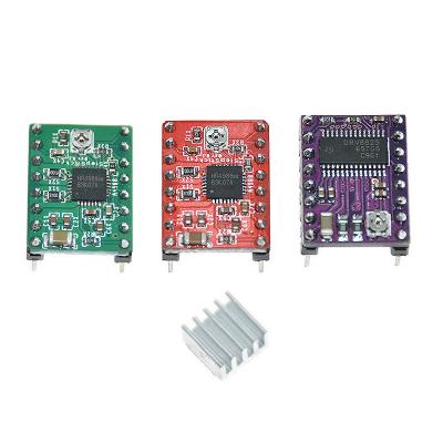 China A4988 Stepper Motor Driver 3D Printer Accessories A4988 DRV8825 Reprap Driver Module for sale