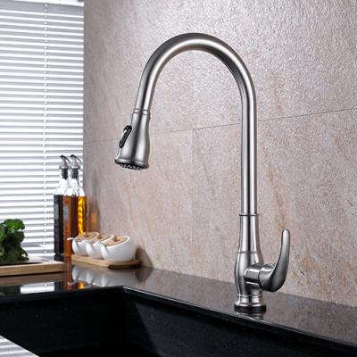 China Hot Sale 304 SS Kitchen Faucet Sensor Flexible Smart Matte Black Sense Faucets Pull Out Kitchen Faucet Touch Kitchen Faucet for sale