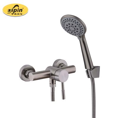 China Without Sliding Bar 304 Stainless Steel Top Shower Head Wall Mounted Bathroom Showerhead for sale