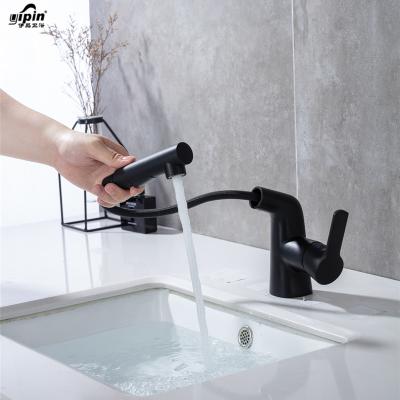 China Kaiping Chrome Brass Metered Faucets Manufacturer Pull Out Basin Faucets For Wash Basin for sale