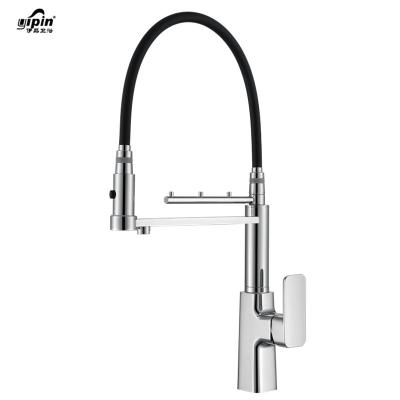 China Faucet Guangdong Modern Hot Sale 5 in 1 Hose Kitchen Sink Faucet Health Drink Water Kitchen Pull-Down Chrome Faucet with Shelf griferia cocina for sale