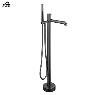 China Without Slide Bar Bath And Shower Faucets Modern Style Freestanding Marble Bathroom Faucet With Shower Position Bathtub Faucet Tub Mixer for sale