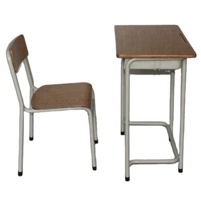 China New Modern Design With Hot Selling School Furniture Students Study Desks Chairs For School for sale