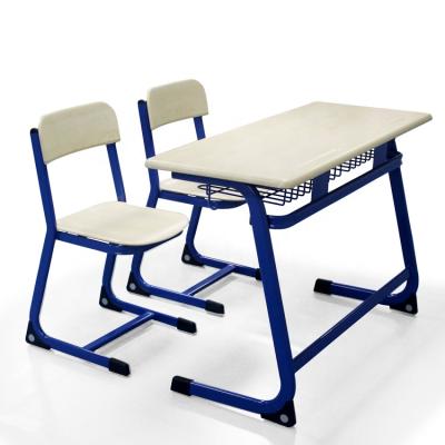 China Modern Comfortable Double Elementary / Middle / High School Cheap Classroom Furniture for sale