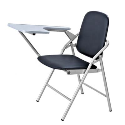 China Hot Sale Environmental Friendly Tablet Arm Student Chair School Furniture Notebook Chairs With Competitive Price for sale