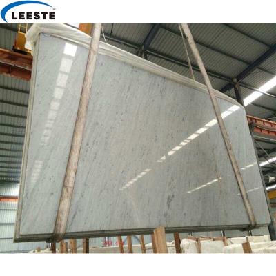 China Modern China Customized White Carrara Marble Stone Natural Product Slab for sale