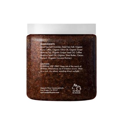 Chine Exfoliator New Recommend Body Exfoliating Care Private Label Coffee Repairing Body Scrub à vendre