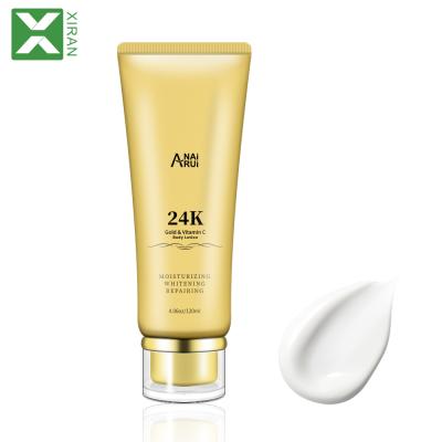 China 2020 Lighting Hot Selling 24K Gold Whitening Body Cream Body Care Product for sale