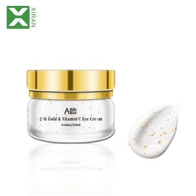 China Vintamin C Gold Anti-Wrinkle and Eye Cream Private Label Anti-Wrinkle Moisturizing 24K Eye Lifting Cream for sale