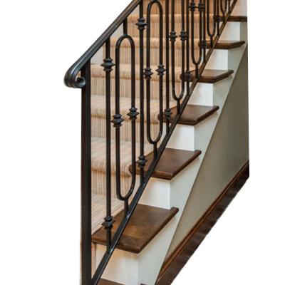 China Factory Direct Sales Traditional Deck Railing Balcony Wrought Iron Baluster Designs for sale