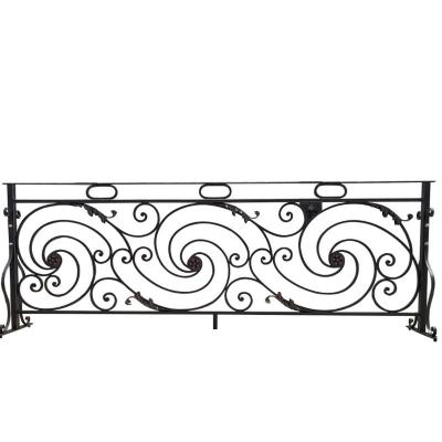 China Wholesale Modern Metal Easily Assembled Wrought Iron Fencing Design Steel Fence Sale for sale