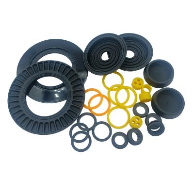 China EPDM Nbr rubber production custom rubber parts hard rubber products for sale