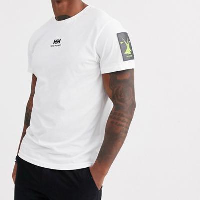 China White 100%,Customers Logo Design Loose Tops Custom Logo Cotton Plain T-Shirts Anti-pilling Short Sleeve Solid Oversized Quick Dry T-shirt for sale