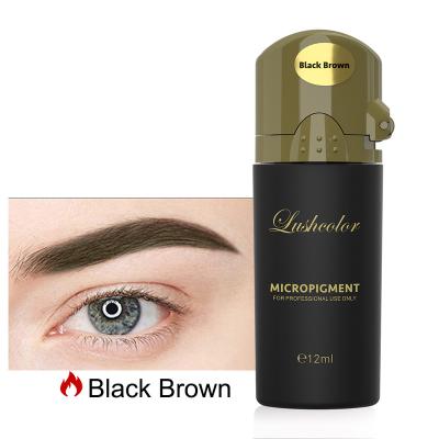 China Permanent Makeup Machines and Microblading Eyebrow Pens / Manual Pens Mineral Based Lushcolor Microblading Powder Eyebrows Lip Blush Permanent Makeup Tattoo Pigment for sale