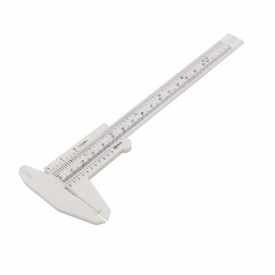 China Permanent Professional Tattoo Eyebrow Makeup Calipers Microblading Eyebrow Tattoo Measuring Plastic Ruler Eyebrow Measuring Microblading Accessories for sale