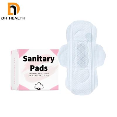 China Breathable Women Maxi Super Cotton DH Sanitary Napkins Bamboo Menstrual Pad Pad Manufacturers for sale