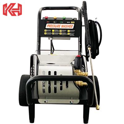 China KuHong Residue Free Critical Cleaning Car Wash Jet Power Electric High Quality Seal 3000W 150BAR High Pressure Cleaner With Total Stop Function for sale