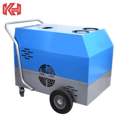 China Kuhong 3kw 150bar Critical Cleaning/Diesel Residue Free High Pressure Washer Car Washer Electric Hot Water Pressure Washer For Home And Commercial Use for sale