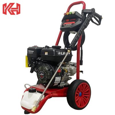 China KuHong Brand 7hp170Bar Residue-Free Petrol Jet Power Small Machine Portable Critical Cleaning/Gasoline Engine High Pressure Washer With EPA Certification for sale