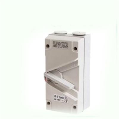 China ON-OFF-ON UKF Series DC AC Converter Waterproof Weather Protected Isolator Switch 165*82*85MM for sale