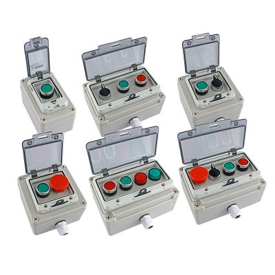 China Outdoor electronic equipment IP66 metal the button box explosion-proof cast aluminum switch protection electrical control box with CE for sale