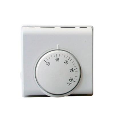 China Household Size Quality Room Temperature Controller Fan Coil Units Manual Mechanical Thermostat for sale