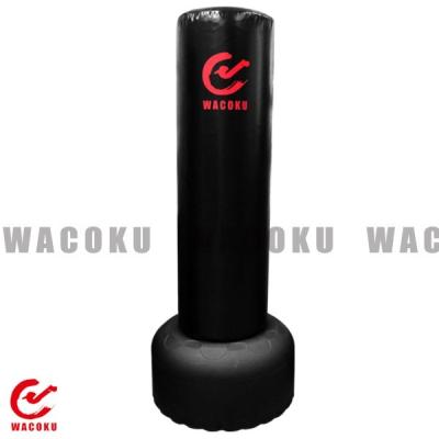 China Net+ Vinyl Spong Foam Stand Punch Bag Sandbag /Martial Arts Free Boxing Training Equipment for sale