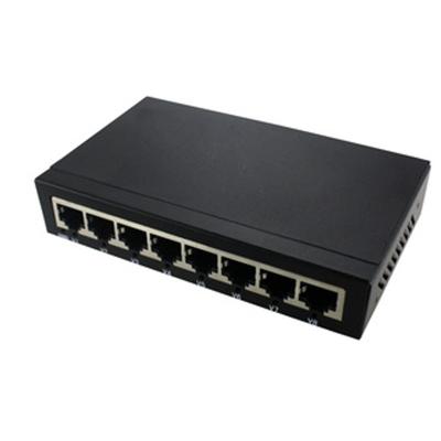 China 8*100M Ethernet Switch Wanglink 8 Port 100M Ethernet Switch Network Switch 10/100M 8 Port Ethernet Hub for sale