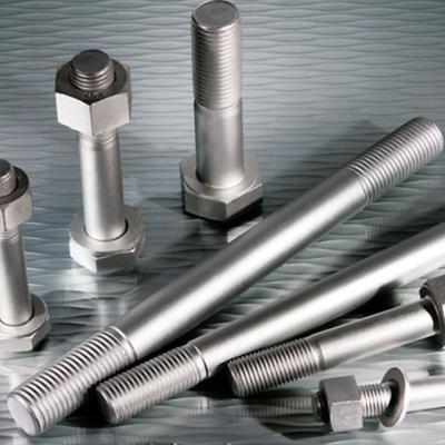 China Stainless Steel Fasteners Supplier Galvanized Carbon Steel Hex Bolt Nuts Manufacturer for sale