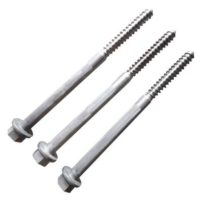 China Manufacturer Galvanized Stainless Steel Fasteners 8.8 10.9 12.9 Carbon Steel Railway Bolt And Nut Screws for sale