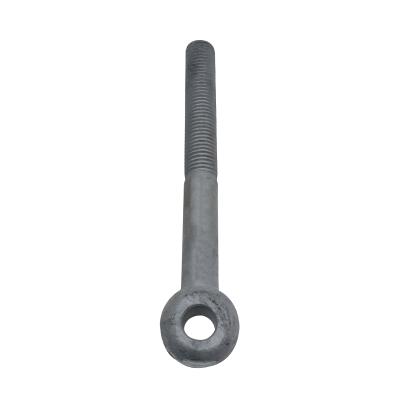 China Custom Galvanized Stainless Steel HDG Carbon Stainless Steel Eye Bolt Screws for sale