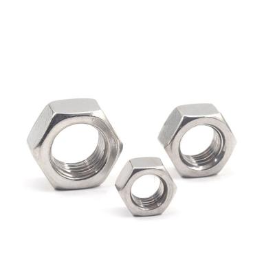 China Heavy Industry Wholesale M3 M4 M5 M6 M8 M12 Hex Stainless Steel Bolt Nuts Manufacturer for sale