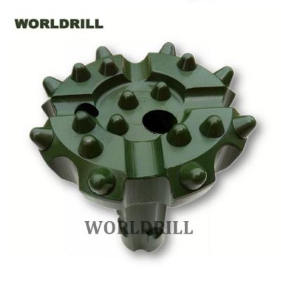 China Russian type low air pressure KNSH-110 KNSH-130 P110 P130 dth button crown borehole drill granite bits for sale