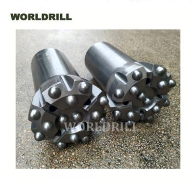 China High Quality Ore Threaded Button Bits Dome Ballistic Button T38 T45 76mm 89mm For Bench and Long-hole Drilling for sale