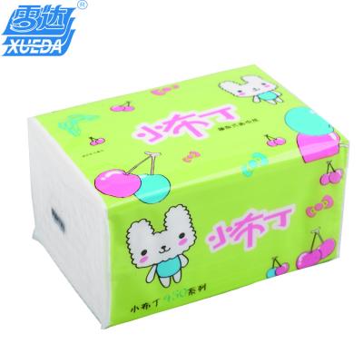 China 3ply box tissue individual warpping virgin tissue paper 13*18cm 120 sheets with company logo factory produce for sale