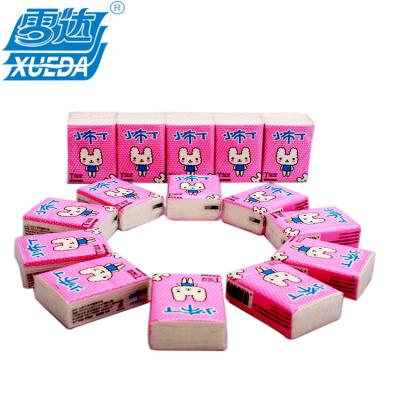 China Pocket Tissue New Design Standard Size Pocket Raw Tissue Paper for sale