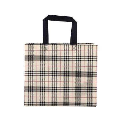 China Durable Eco Friendly Natural Style Polypropylene Nonwoven Shopping Tote Bags Eco - Friendly for sale