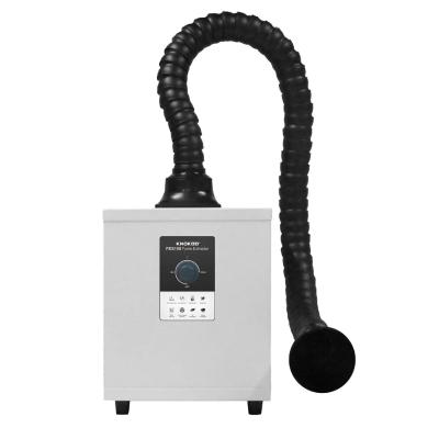 China 150W Knob Type Welding Fume Extractor FES150 Smoke Purifier Machine For Soldering for sale