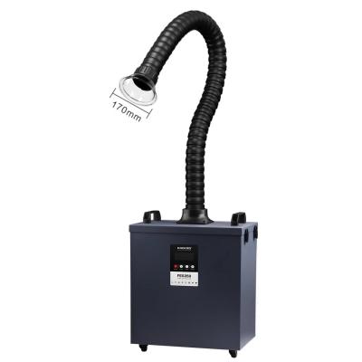 China KNOKOO FES350 Absorvedor de fumaça de solda Colector de fumaça portátil Controle remoto para solda à venda