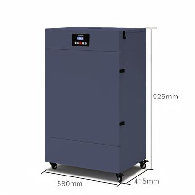 China Black FES600 Mobile Dust Extraction Unit , Portable Dust Collection Units With Alarm System for sale