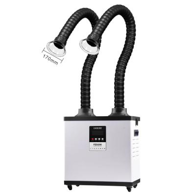 China 220W Portable Fume Extractor For DTF Printer / Dual Printing Stations for sale