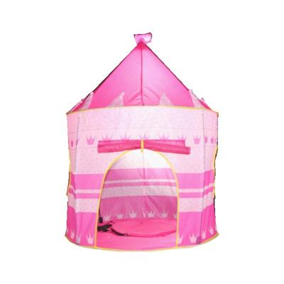 China Soft toy RTS product MOQ 10 pcs china factory in running playhouse tent girls teepee tent princess castle play tent for sale