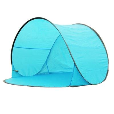 China Diagonal Tie Type Outdoor Camping Summer Picnic Sun Shelter Beach Umbrella Pop Up Tent Sun Shade Beach Tent for sale