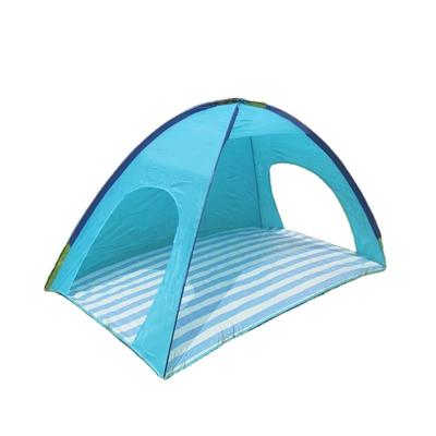 China Straight Tie Type Outdoor Folding Beach Tent Sun Shade Shelter Automatic Manual Open Tent Quick Easy Setup for sale